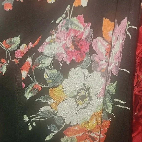 Bila NWOT Multicolor Floral Flowy Sleeveless Dress Size Xlarge - Picture 3 of 8